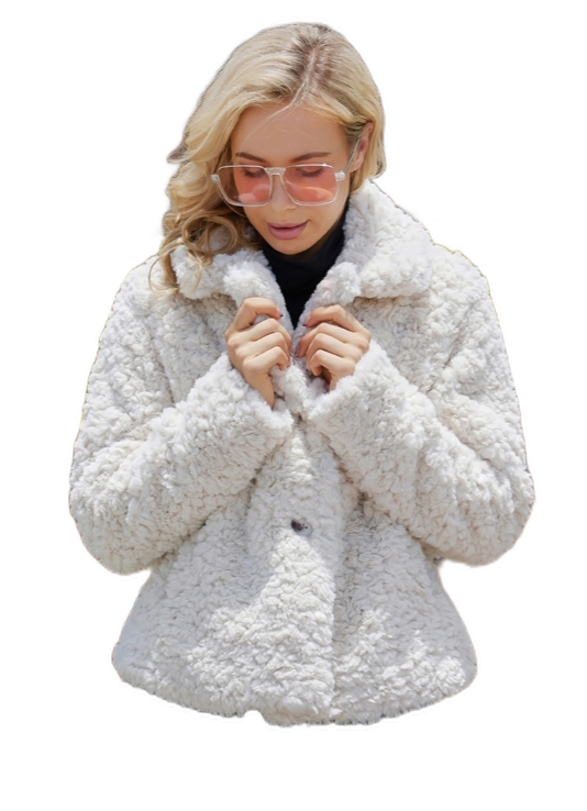 Sereinian cappotto in pelliccia short